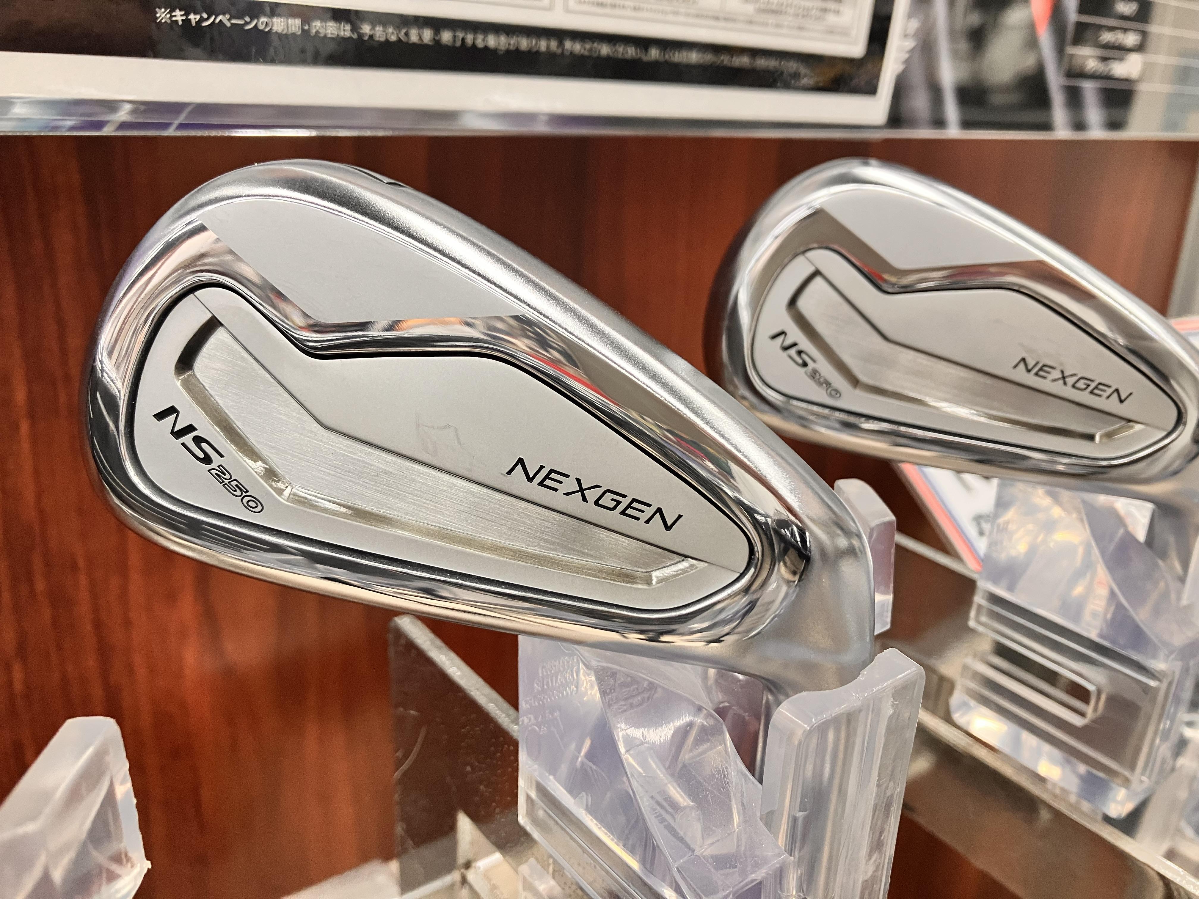 ネクスジェン NS250アイアンデビュー！！｜上越店｜ゴルフのことなら